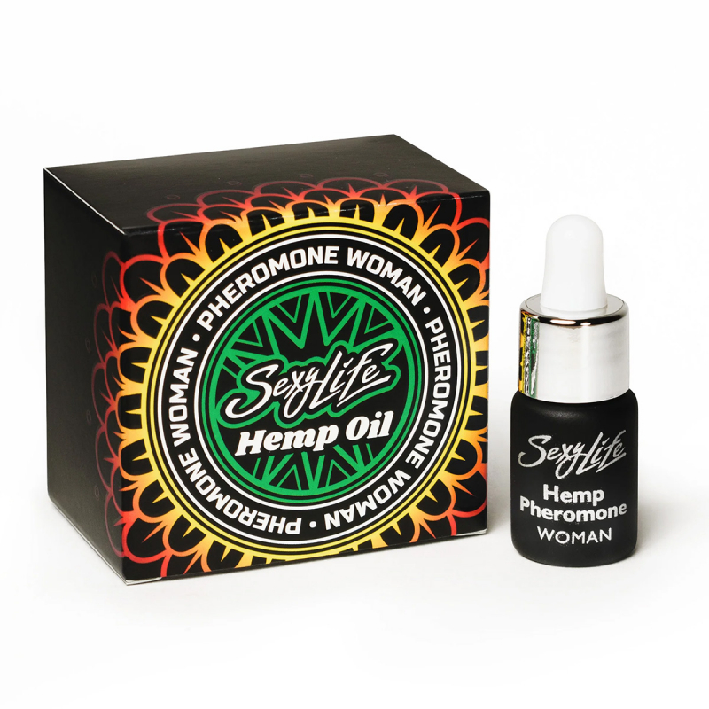Концентрат феромонов с ароматом "Sexy Life Hemp Oil" женский, 5ml 